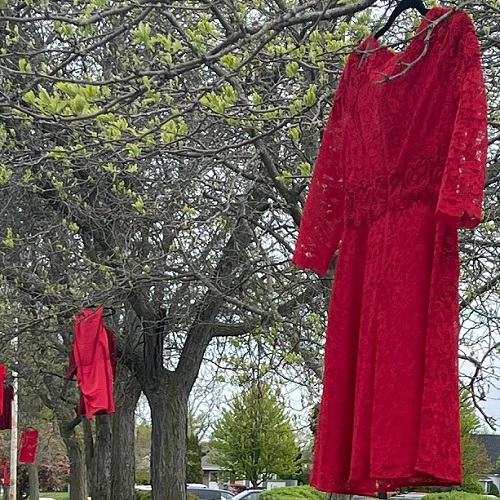 McLaren Central Michigan and Local Coalition Recognize Red Dress Day